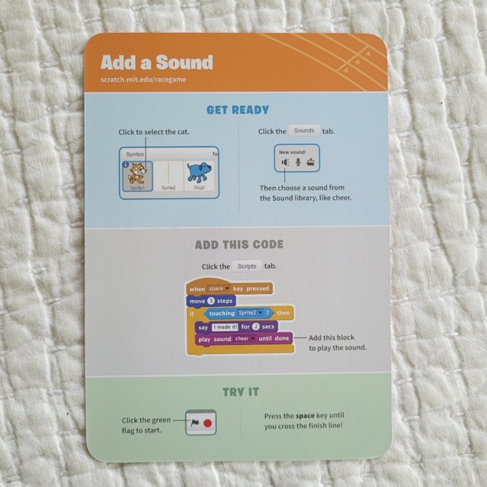 Scratch Coding Cards Coding Activities For Kids - Picture 4 of 4